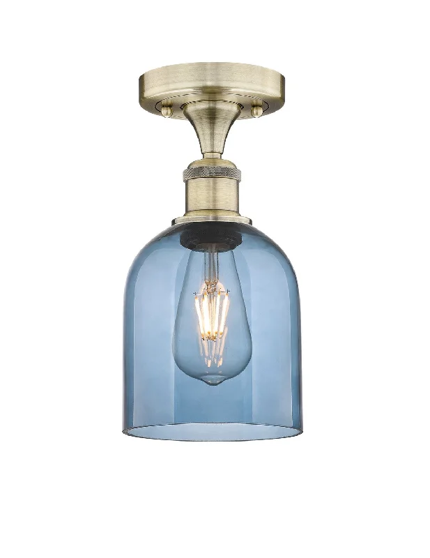Industrial Area Lighting for Large Open SpacesEdison One Light Semi-Flush Mount