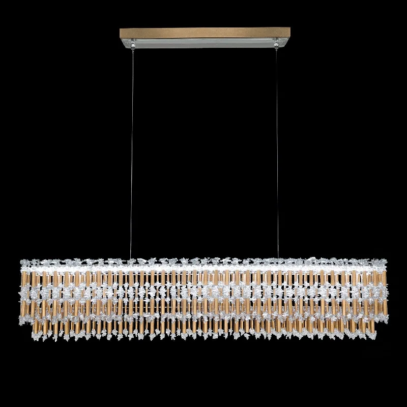 Track lighting for creating a moody atmosphereTahitian 48" LED Linear Pendant