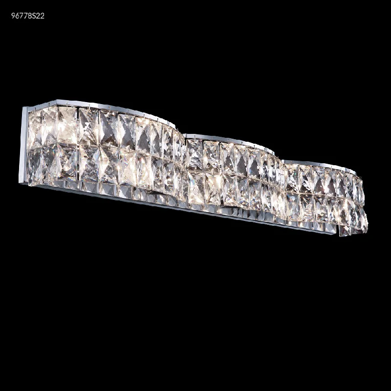 Modern track lighting with LED bulbsJames R Moder 96778S22 33" Crystal Vanity Light Modern track lighting with LED bulbsJames R Moder 96778S22 33" Crystal Vanity Light