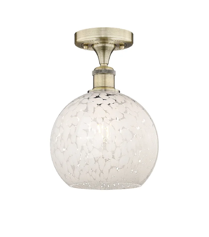 Waterproof Industrial Lighting for Wet AreasEdison LED Semi-Flush Mount