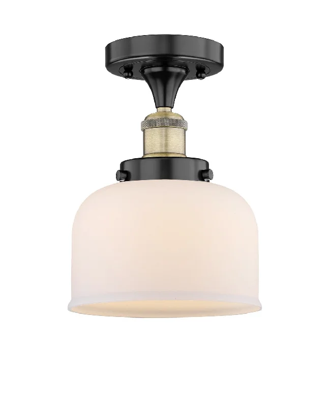 Industrial Lighting for Food Processing FactoriesEdison One Light Semi-Flush Mount