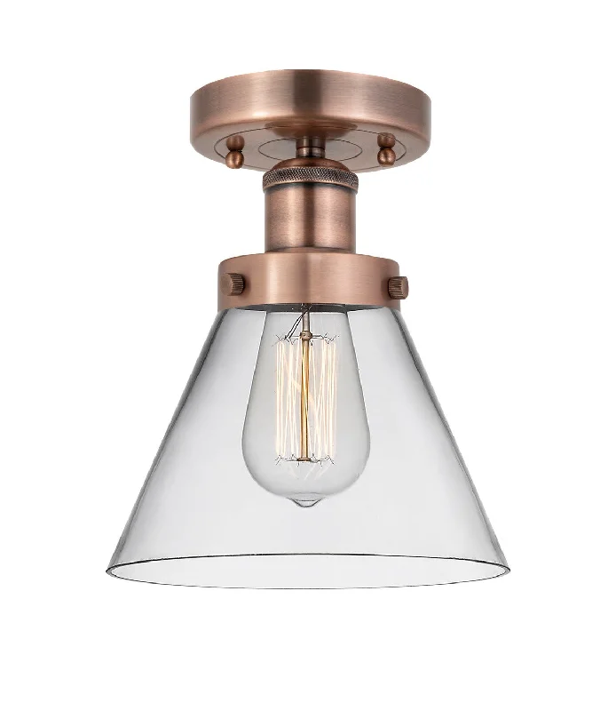 Adjustable Industrial Lighting for Flexible IlluminationEdison One Light Semi-Flush Mount Adjustable Industrial Lighting for Flexible IlluminationEdison One Light Semi-Flush Mount