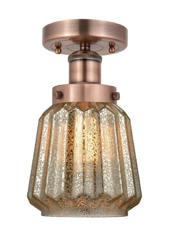 Adjustable Industrial Lighting for Flexible IlluminationEdison One Light Semi-Flush Mount Adjustable Industrial Lighting for Flexible IlluminationEdison One Light Semi-Flush Mount