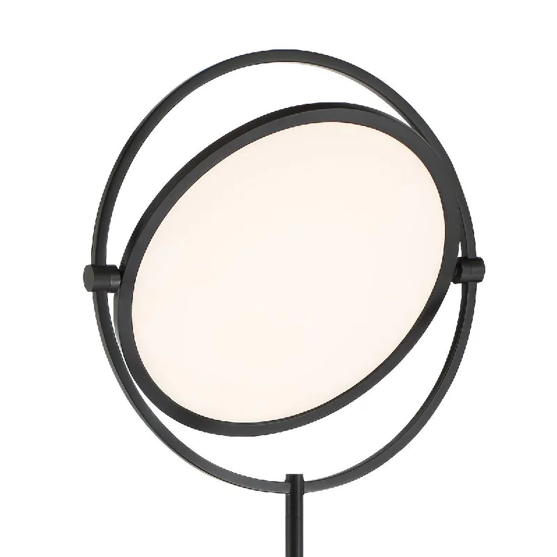 Industrial Lighting for Furniture FactoriesStudio 23 LED Floor Lamp Coal Finish with Acrylic Shade Industrial Lighting for Furniture FactoriesStudio 23 LED Floor Lamp Coal Finish with Acrylic Shade