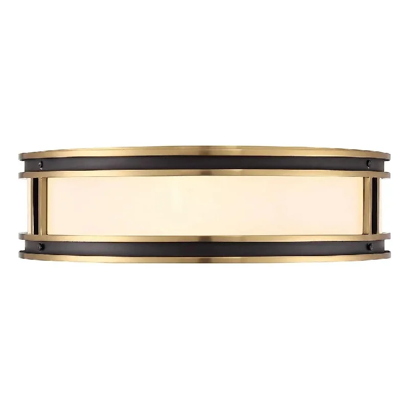 Contemporary track lighting in black finishAlberti Flush Mount