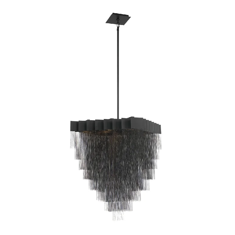 Track lighting with a sleek profileEurofase 37095-029 BLOOMFIELD 18 Light Oval Chandelier Black Track lighting with a sleek profileEurofase 37095-029 BLOOMFIELD 18 Light Oval Chandelier Black