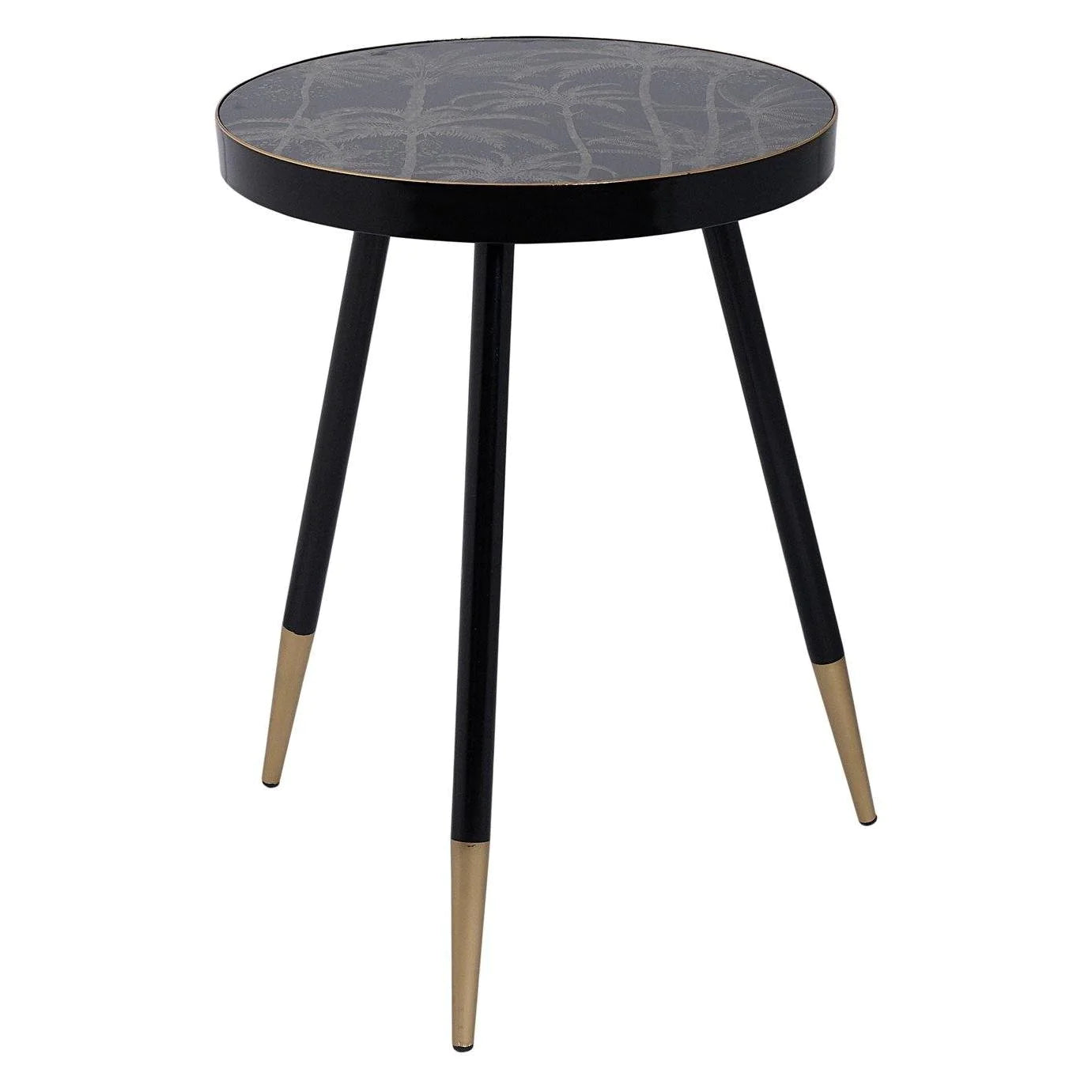 Energy - efficient track lighting fixturesPalm Tree Side Table - Black & Gold Finish Energy - efficient track lighting fixturesPalm Tree Side Table - Black & Gold Finish