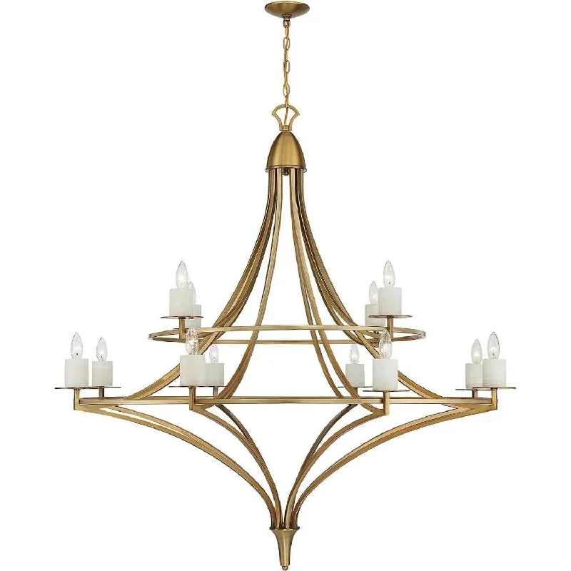 Track lighting with a decorative track designDirector Chandelier