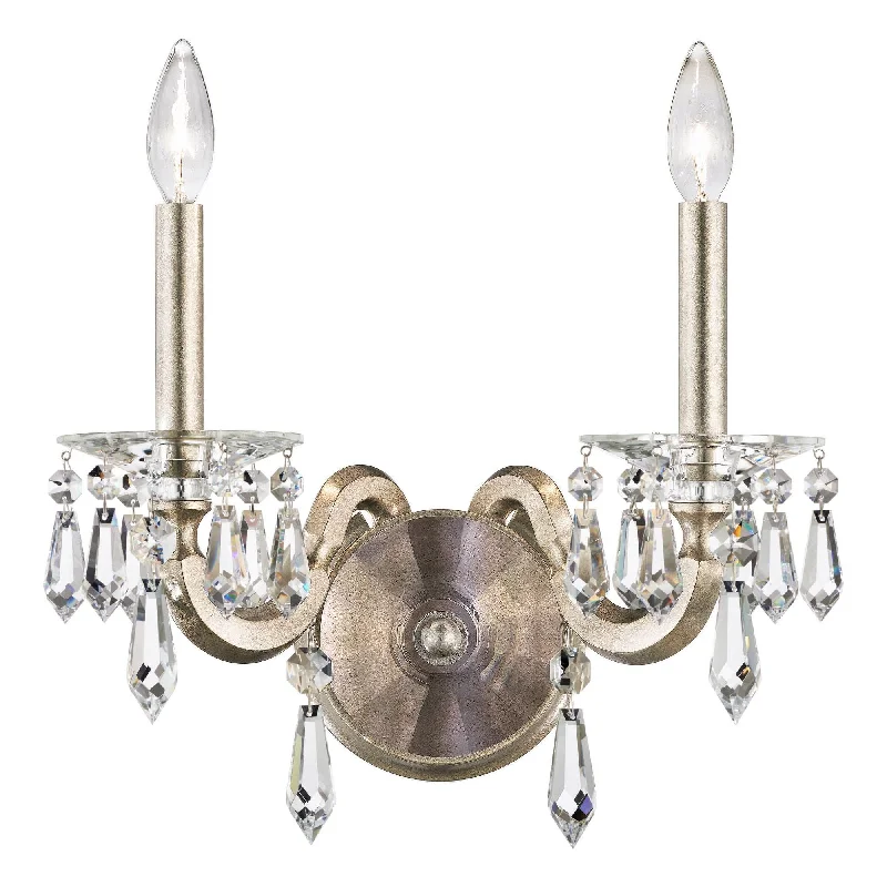 Track lighting for illuminating walkwaysNapoli 2-Light Wall Sconce