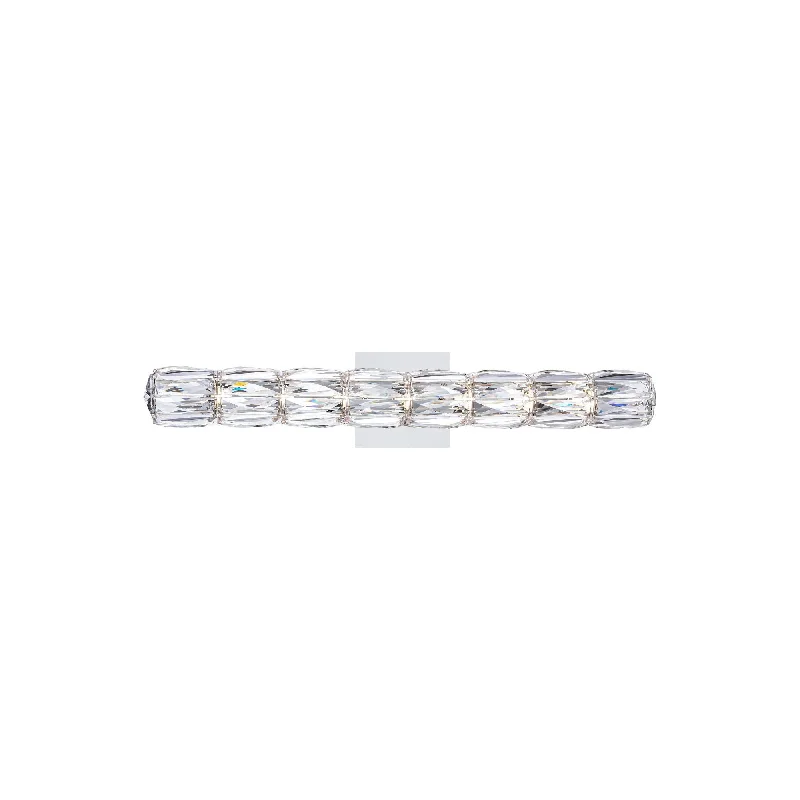 Low - voltage track lighting for safetyVerve 25" LED Bath Vanity & Wall Sconce