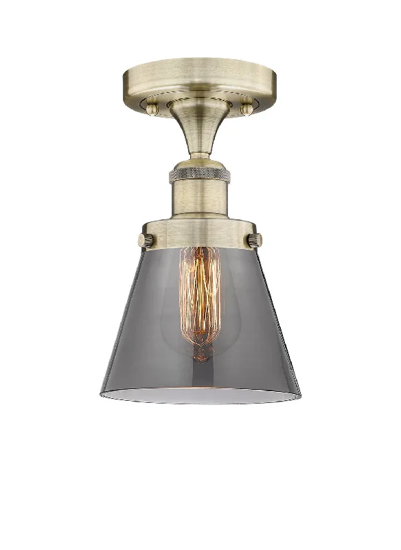 Energy - Efficient Industrial Lighting for Cost - SavingsEdison One Light Semi-Flush Mount Energy - Efficient Industrial Lighting for Cost - SavingsEdison One Light Semi-Flush Mount