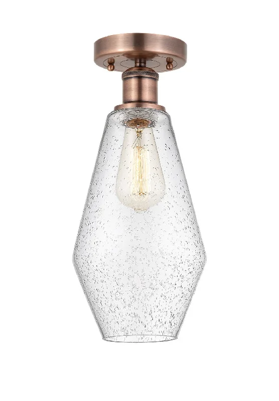 Color - Tunable Industrial Lighting for Special ApplicationsEdison One Light Semi-Flush Mount Color - Tunable Industrial Lighting for Special ApplicationsEdison One Light Semi-Flush Mount