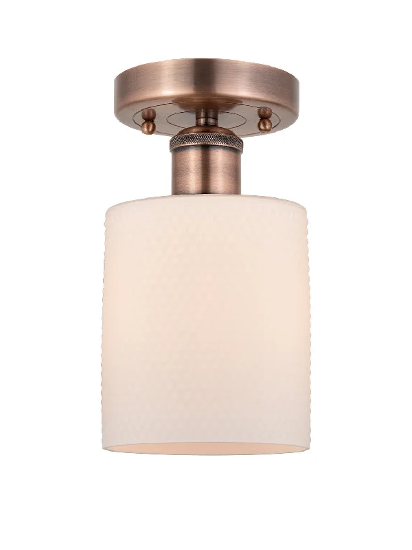 Industrial Lighting for Electronics ManufacturingEdison One Light Semi-Flush Mount Industrial Lighting for Electronics ManufacturingEdison One Light Semi-Flush Mount