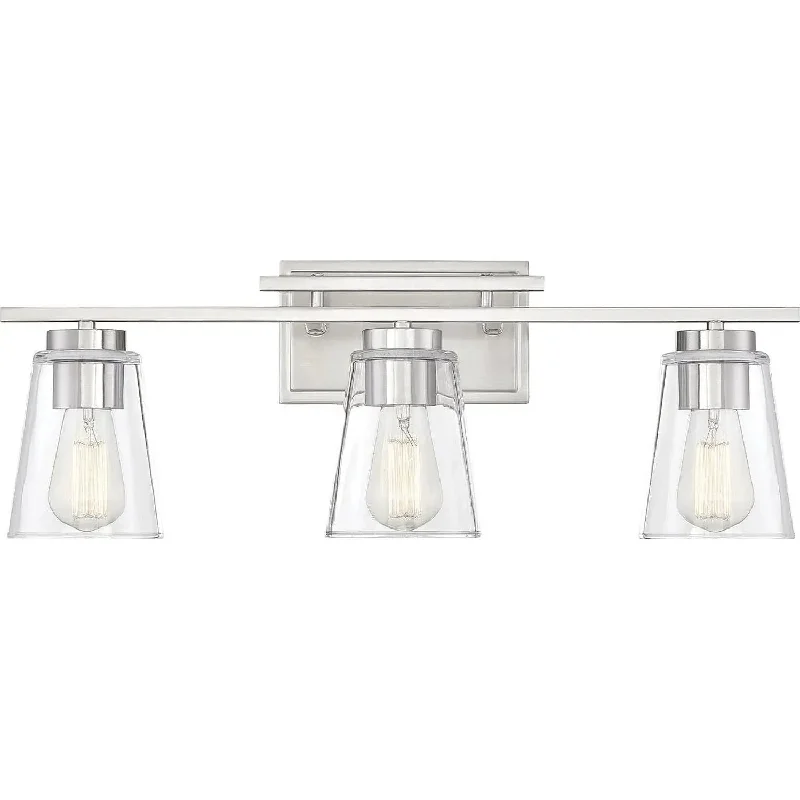 Low - voltage track lighting for safetyCalhoun Bathroom Vanity