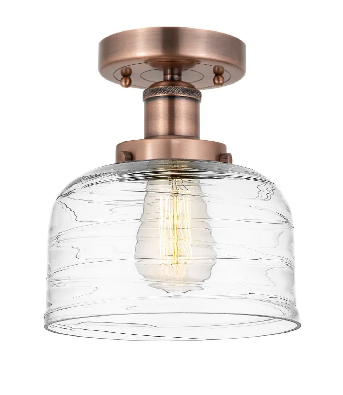Industrial Emergency Lighting for Safety in FactoriesEdison One Light Semi-Flush Mount Industrial Emergency Lighting for Safety in FactoriesEdison One Light Semi-Flush Mount
