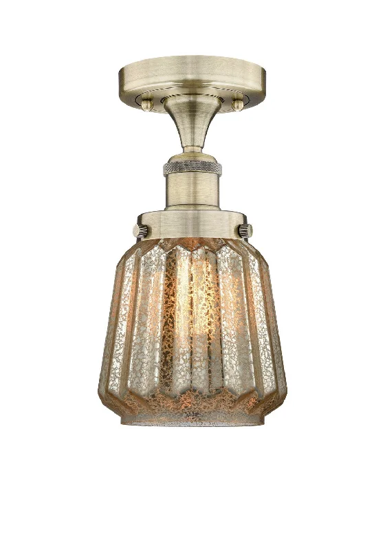 Dust - Resistant Industrial Lighting for Dirty WorkspacesEdison One Light Semi-Flush Mount Dust - Resistant Industrial Lighting for Dirty WorkspacesEdison One Light Semi-Flush Mount