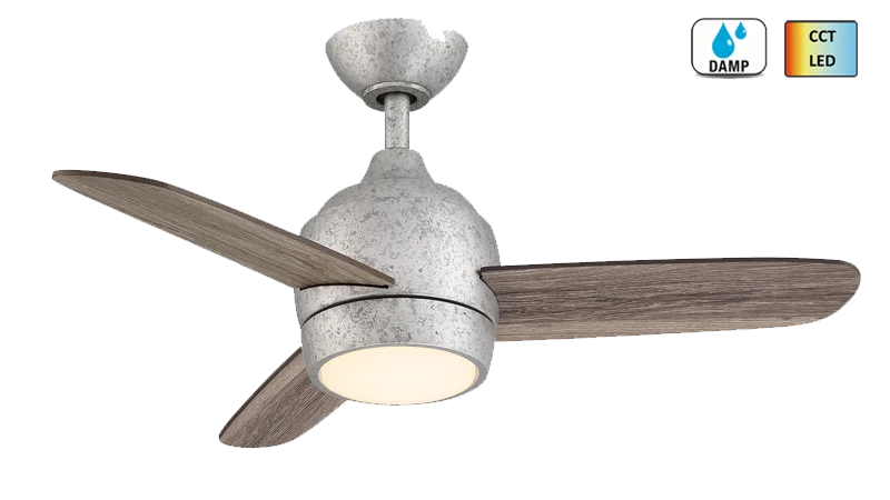 Track lighting for high - ceiling spacesWind River WR2008GI The Mini 36" Indoor Outdoor Ceiling Fan in Galvanized Iron Track lighting for high - ceiling spacesWind River WR2008GI The Mini 36" Indoor Outdoor Ceiling Fan in Galvanized Iron