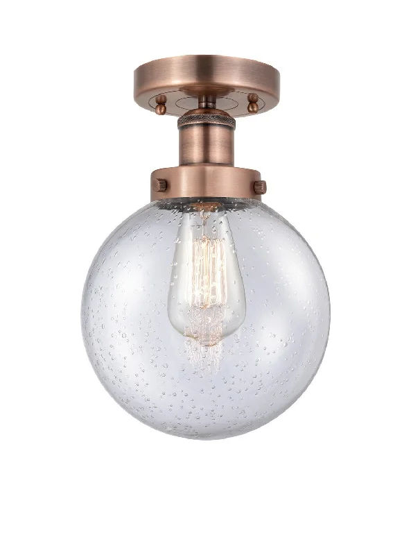 Industrial Lighting for Food Processing FactoriesEdison One Light Semi-Flush Mount