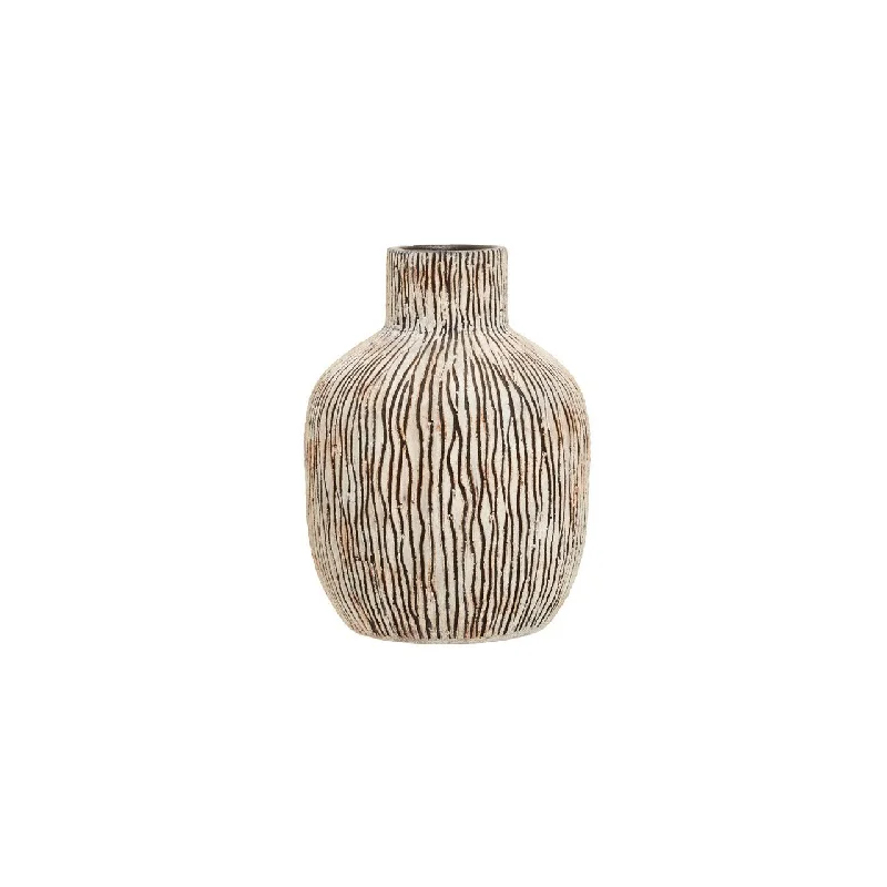 High - lumen track lighting for bright spacesKenna Eartheware Vase- Black Finish