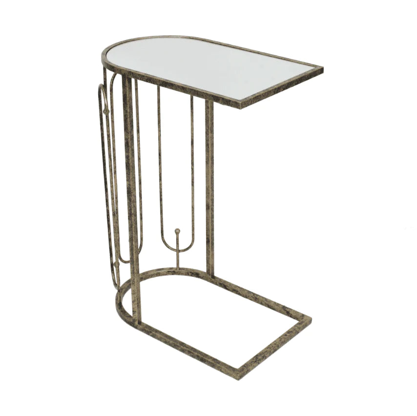 Track lighting for updating office lobbiesEstela Sofa Side Table - Antique Gold & Mirror Top Finish Track lighting for updating office lobbiesEstela Sofa Side Table - Antique Gold & Mirror Top Finish
