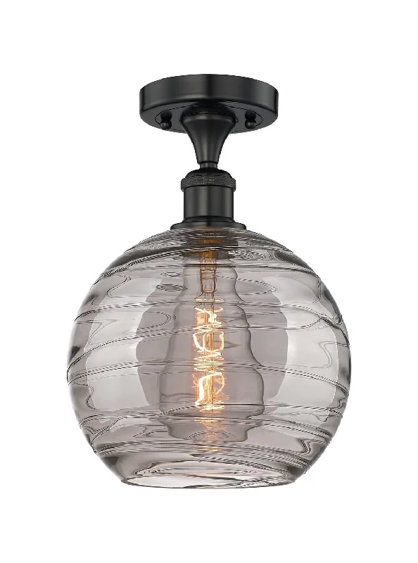 Low - Bay Industrial Lighting Fixtures for Small FactoriesEdison One Light Semi-Flush Mount Low - Bay Industrial Lighting Fixtures for Small FactoriesEdison One Light Semi-Flush Mount