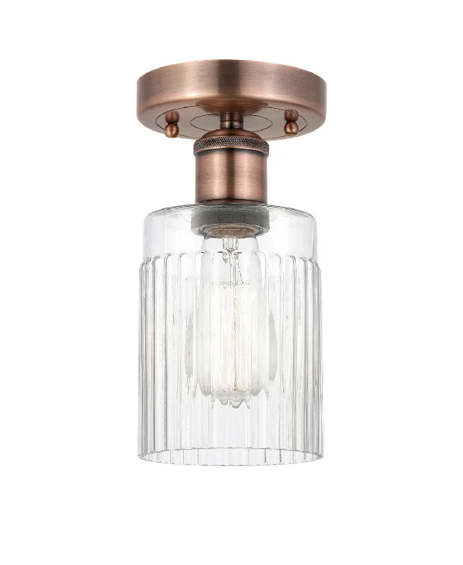 Industrial Lighting with High CRI (Color Rendering Index) for True Color PerceptionEdison One Light Semi-Flush Mount Industrial Lighting with High CRI (Color Rendering Index) for True Color PerceptionEdison One Light Semi-Flush Mount
