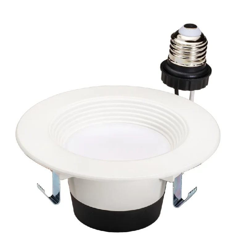Outdoor - rated track lighting for patiosTopaz RTL/403WH/7W/CTS-46 4 inch LED Retrofit Downlight 7 Watt CCT Selectable Baffle Trim Outdoor - rated track lighting for patiosTopaz RTL/403WH/7W/CTS-46 4 inch LED Retrofit Downlight 7 Watt CCT Selectable Baffle Trim