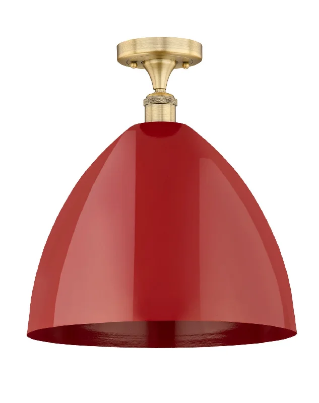 Industrial Lighting for Food Processing FactoriesEdison One Light Semi-Flush Mount Industrial Lighting for Food Processing FactoriesEdison One Light Semi-Flush Mount