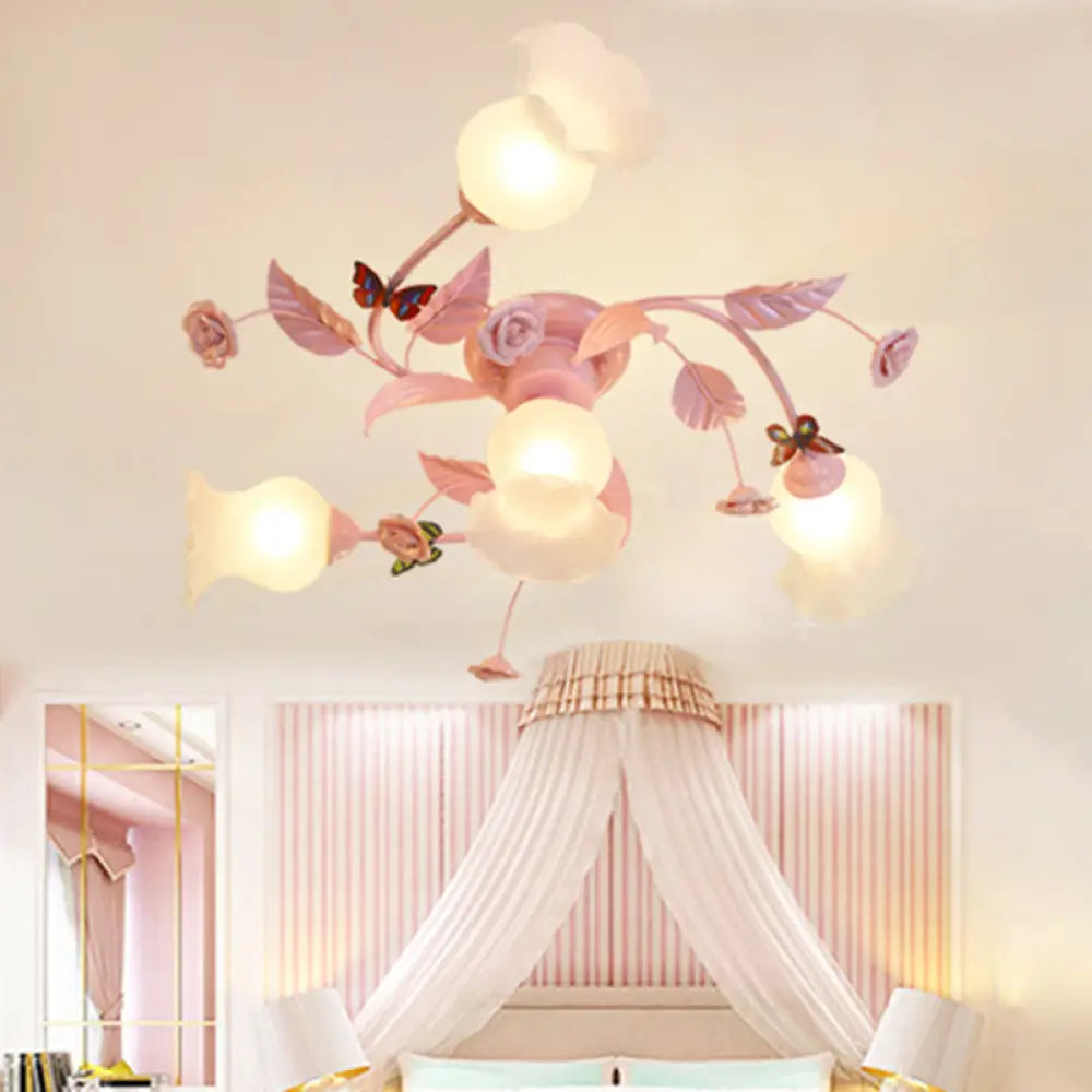 Chandeliers with Clear Crystal for a Sparkling EffectChandeliers with Clear Crystal for a Sparkling EffectSemi Flush Mount Spiral Ceiling Light Fixture with 4/7 Bulbs, Traditional Pink Satin Opal Glass, Ideal for Bedroom Lighting Chandeliers with Clear Crystal for a Sparkling EffectChandeliers with Clear Crystal for a Sparkling EffectSemi Flush Mount Spiral Ceiling Light Fixture with 4/7 Bulbs, Traditional Pink Satin Opal Glass, Ideal for Bedroom Lighting