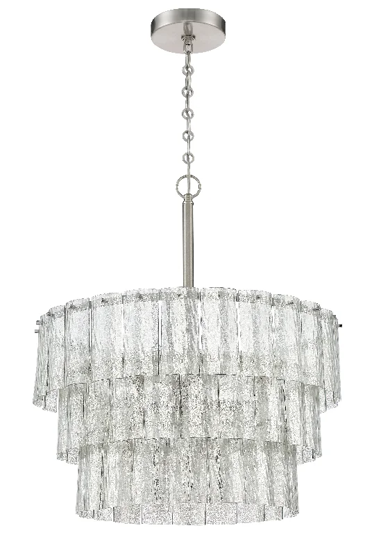 Chandeliers with Sputnik - Style Design for a Futuristic VibeChandeliers with Sputnik - Style Design for a Futuristic VibeMuseo 9 Light Pendant in Brushed Polished Nickel