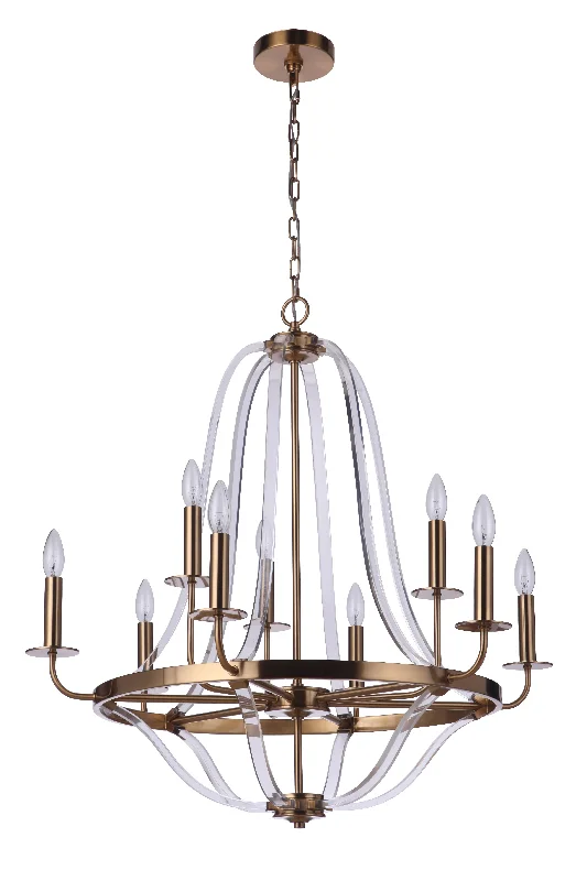Chandeliers with Dimmable Lights for Ambiance ControlChandeliers with Dimmable Lights for Ambiance ControlGraclyn 9 Light Chandelier in Satin Brass Chandeliers with Dimmable Lights for Ambiance ControlChandeliers with Dimmable Lights for Ambiance ControlGraclyn 9 Light Chandelier in Satin Brass