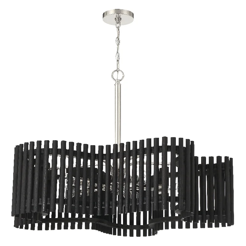 Mini Chandeliers for Adding Charm to Small SpacesMini Chandeliers for Adding Charm to Small SpacesFreeform 5 Light Large Chandelier in Polished Nickel/Black Walnut Mini Chandeliers for Adding Charm to Small SpacesMini Chandeliers for Adding Charm to Small SpacesFreeform 5 Light Large Chandelier in Polished Nickel/Black Walnut