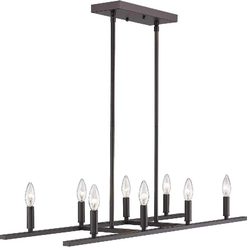 Chandeliers with Metal Frames in Bronze FinishChandeliers with Metal Frames in Bronze Finish8-Light Modern Rectangular Chandelier,Oil Rubbed Bronze Finish - Oil-rubbed Bronze - 34.6" x 11.3" x 45" Chandeliers with Metal Frames in Bronze FinishChandeliers with Metal Frames in Bronze Finish8-Light Modern Rectangular Chandelier,Oil Rubbed Bronze Finish - Oil-rubbed Bronze - 34.6" x 11.3" x 45"
