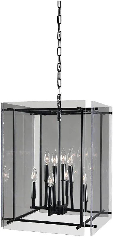 Chandeliers with Frosted Glass for a Softer Light DiffusionChandeliers with Frosted Glass for a Softer Light DiffusionBenzara 9 Light Iron and Acrylic Geometric Chandelier, Black Chandeliers with Frosted Glass for a Softer Light DiffusionChandeliers with Frosted Glass for a Softer Light DiffusionBenzara 9 Light Iron and Acrylic Geometric Chandelier, Black