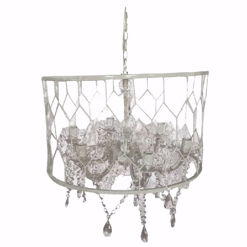 Chandeliers with Metal Frames in Black FinishChandeliers with Metal Frames in Black FinishBenzara Drum Shaped Chandelier With Hanging Crystals, Silver Chandeliers with Metal Frames in Black FinishChandeliers with Metal Frames in Black FinishBenzara Drum Shaped Chandelier With Hanging Crystals, Silver