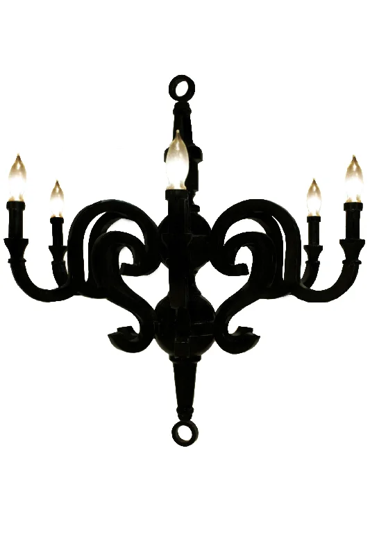 Chandeliers with Candle - Style Bulbs for a Classic AestheticChandeliers with Candle - Style Bulbs for a Classic AestheticBenzara Resin Constructed Chandelier with Six Light Holders, Large, Black Chandeliers with Candle - Style Bulbs for a Classic AestheticChandeliers with Candle - Style Bulbs for a Classic AestheticBenzara Resin Constructed Chandelier with Six Light Holders, Large, Black