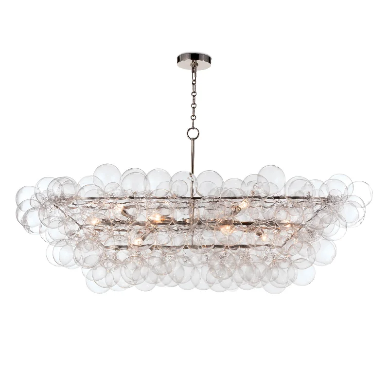 Small Chandeliers for Compact RoomsSmall Chandeliers for Compact RoomsBubbles Chandelier Linear Clear Polished Nickel By Regina Andrew Small Chandeliers for Compact RoomsSmall Chandeliers for Compact RoomsBubbles Chandelier Linear Clear Polished Nickel By Regina Andrew