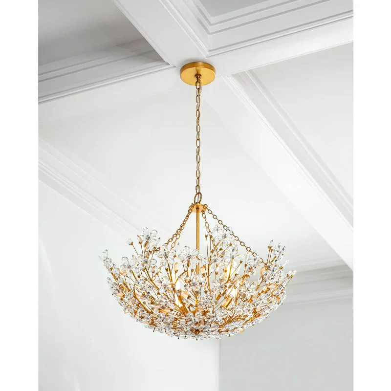 Chandeliers with Adjustable Arms for Directional LightingChandeliers with Adjustable Arms for Directional LightingCheshire Basin Chandelier Gold Leaf By Regina Andrew Chandeliers with Adjustable Arms for Directional LightingChandeliers with Adjustable Arms for Directional LightingCheshire Basin Chandelier Gold Leaf By Regina Andrew