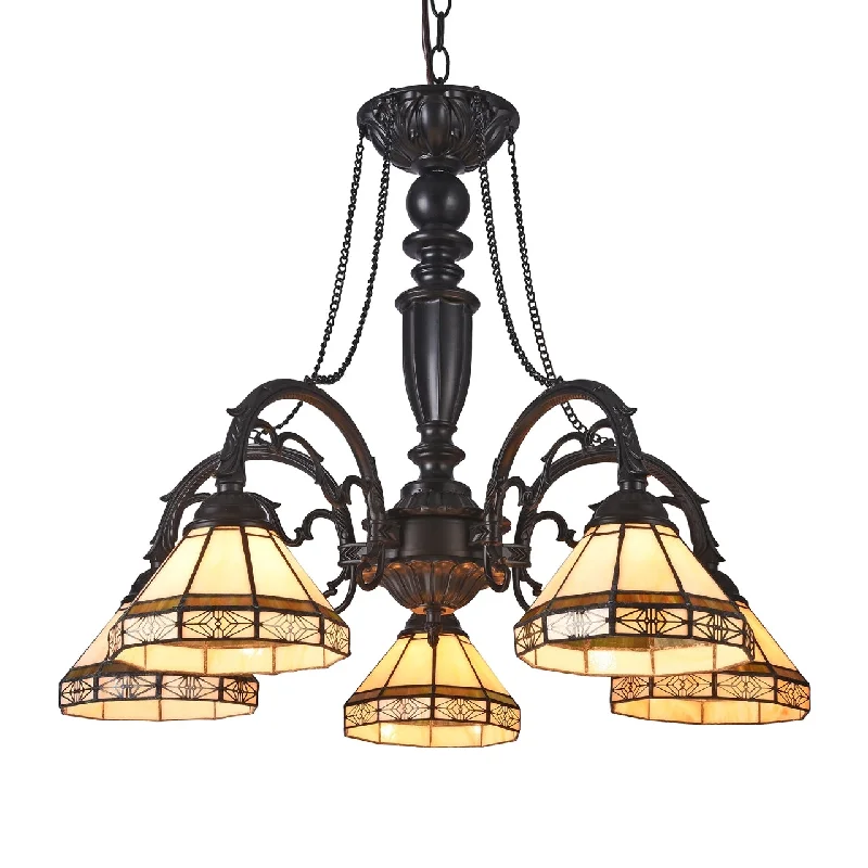 Chandeliers with Venetian Glass for a Luxurious LookChandeliers with Venetian Glass for a Luxurious LookChloe Lighting CH31315MI27-DC5 Belle Tiffany-Style 5 Light Mission Large Chandelier 27`` Wide Chandeliers with Venetian Glass for a Luxurious LookChandeliers with Venetian Glass for a Luxurious LookChloe Lighting CH31315MI27-DC5 Belle Tiffany-Style 5 Light Mission Large Chandelier 27`` Wide