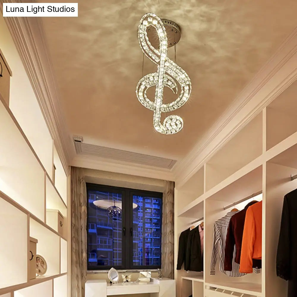 Small Chandeliers for Compact RoomsSmall Chandeliers for Compact RoomsMusical Note Pendant LED Chandelier - Sparkling Crystal Design for Fashion Stores Small Chandeliers for Compact RoomsSmall Chandeliers for Compact RoomsMusical Note Pendant LED Chandelier - Sparkling Crystal Design for Fashion Stores