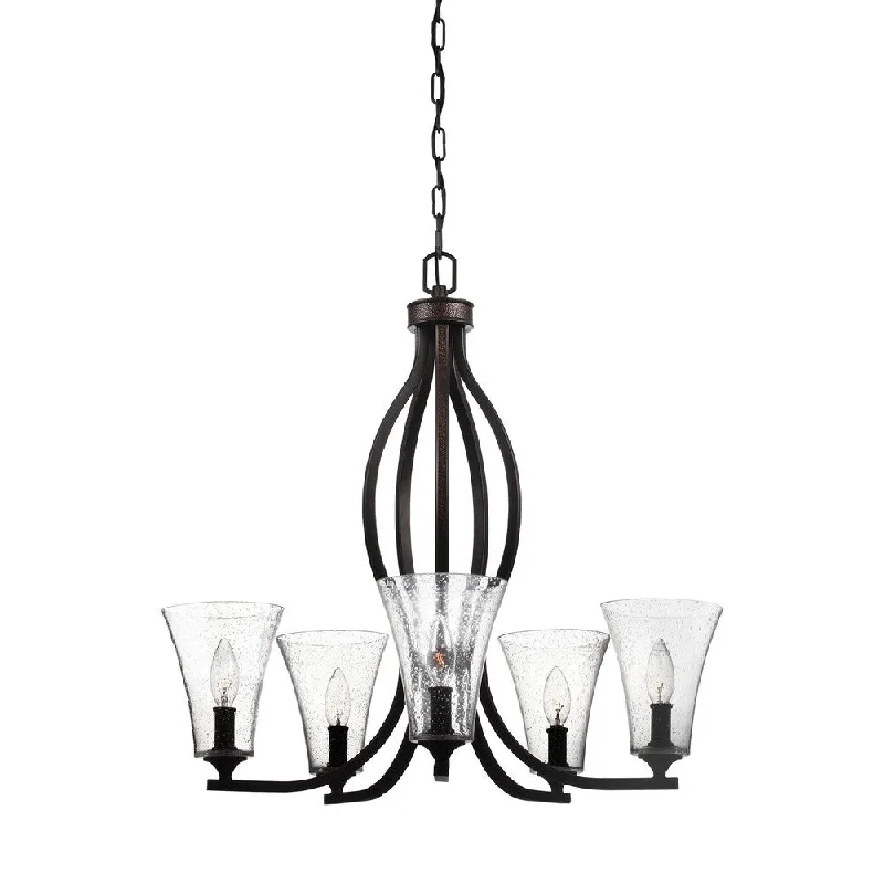 Chandeliers with Colored Glass for a Splash of ColorChandeliers with Colored Glass for a Splash of ColorFeiss Marteau 5 Lights Oil Rubbed Bronze Chandelier Chandeliers with Colored Glass for a Splash of ColorChandeliers with Colored Glass for a Splash of ColorFeiss Marteau 5 Lights Oil Rubbed Bronze Chandelier