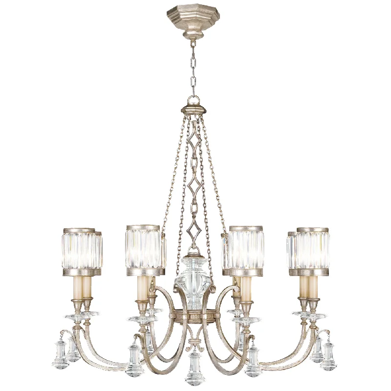 Chandeliers with Adjustable Arms for Directional LightingChandeliers with Adjustable Arms for Directional LightingFine Art Eaton Place 585240-2ST Chandelier Light - Silver