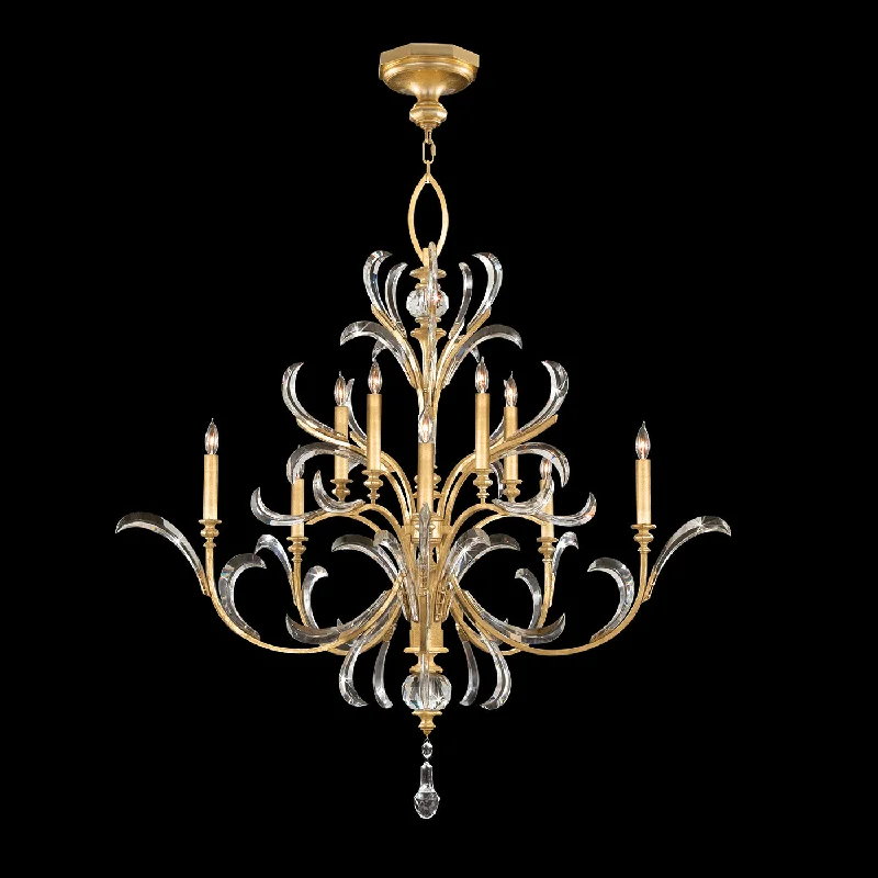 Chandeliers with Multiple Lights for Maximum IlluminationChandeliers with Multiple Lights for Maximum IlluminationFine Art Beveled Arcs 701340-SF3 Chandelier Light - Gold Leaf Chandeliers with Multiple Lights for Maximum IlluminationChandeliers with Multiple Lights for Maximum IlluminationFine Art Beveled Arcs 701340-SF3 Chandelier Light - Gold Leaf
