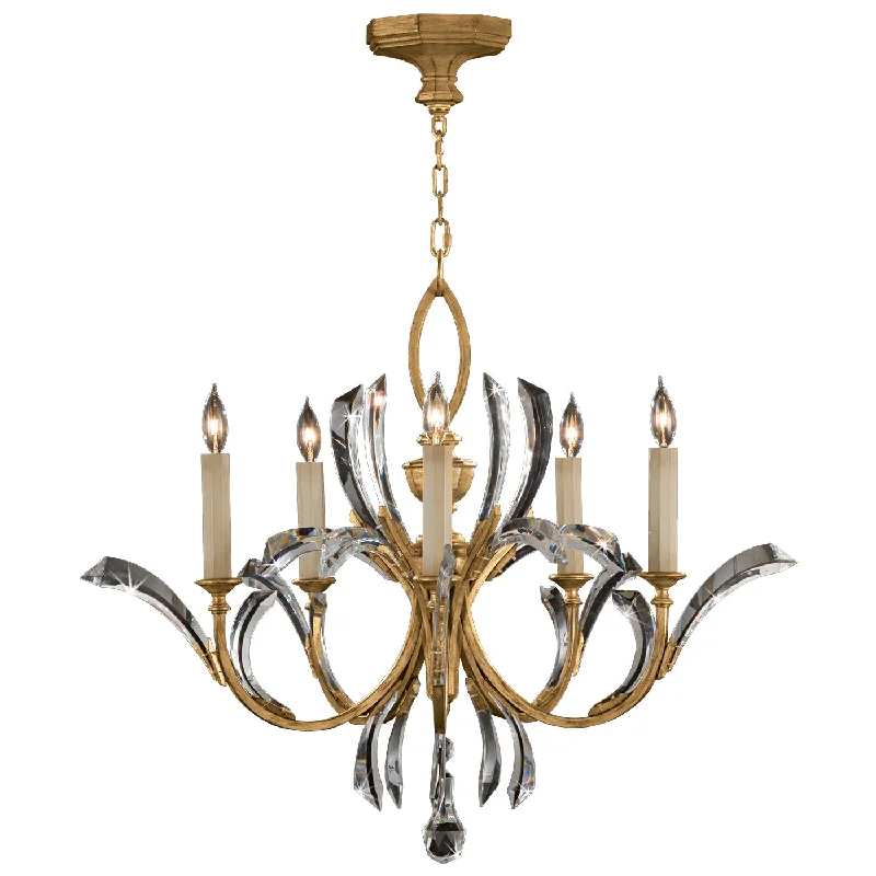 Bohemian - Style Beaded Chandeliers for Eclectic DecorBohemian - Style Beaded Chandeliers for Eclectic DecorFine Art Beveled Arcs 763040ST Chandelier Light - Gold Bohemian - Style Beaded Chandeliers for Eclectic DecorBohemian - Style Beaded Chandeliers for Eclectic DecorFine Art Beveled Arcs 763040ST Chandelier Light - Gold