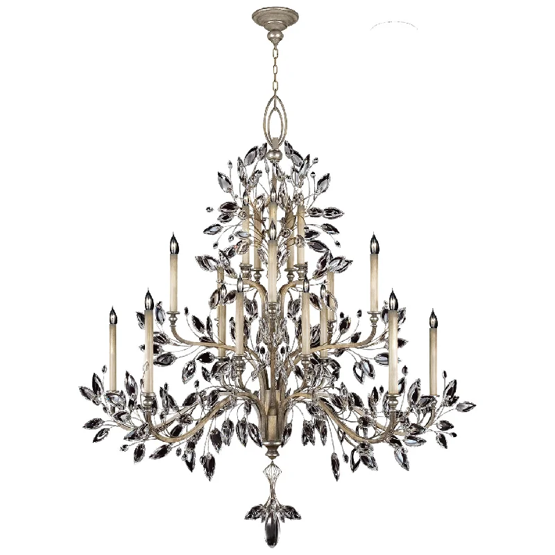 Chandeliers with Adjustable Height for Custom InstallationChandeliers with Adjustable Height for Custom InstallationFine Art Crystal Laurel 771240ST Chandelier Light - Silver Chandeliers with Adjustable Height for Custom InstallationChandeliers with Adjustable Height for Custom InstallationFine Art Crystal Laurel 771240ST Chandelier Light - Silver
