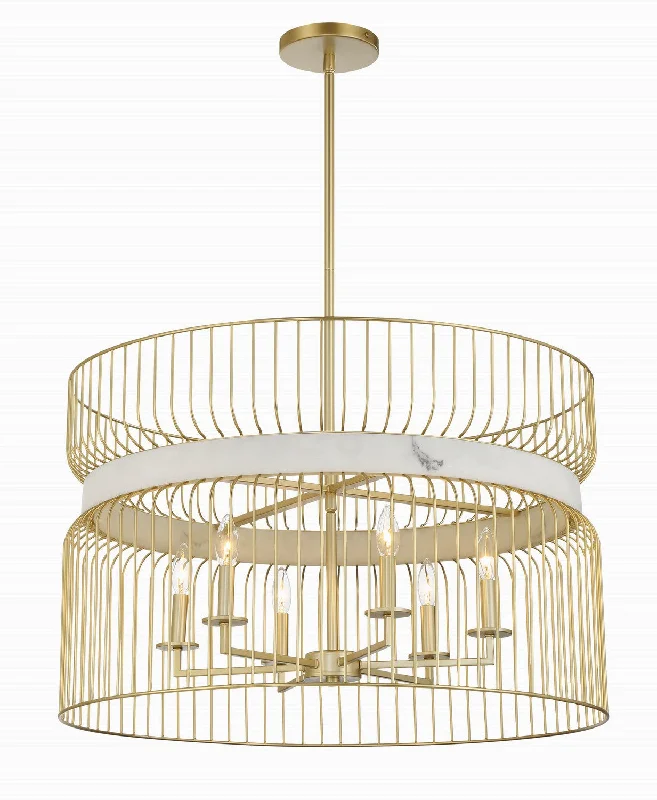 Chandeliers with Clear Crystal for a Sparkling EffectChandeliers with Clear Crystal for a Sparkling EffectPark Slope  Pendant