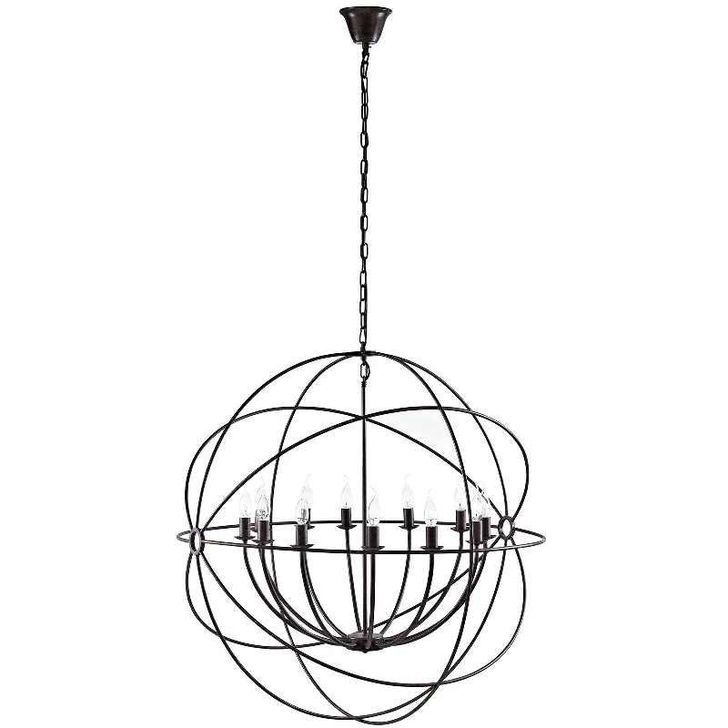 Chandeliers with Candle - Style Bulbs for a Classic AestheticChandeliers with Candle - Style Bulbs for a Classic AestheticModway Atom 39.5" Chandelier