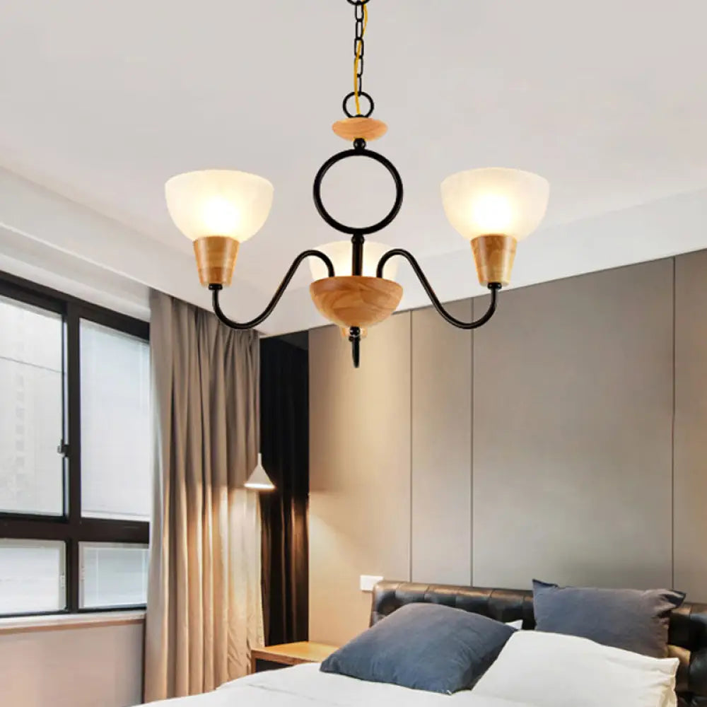 Chandeliers with Dimmable Lights for Ambiance ControlChandeliers with Dimmable Lights for Ambiance ControlOpal Frosted Glass Bowl Chandelier with Nordic Wood and Black Ceiling Light for Bedroom Chandeliers with Dimmable Lights for Ambiance ControlChandeliers with Dimmable Lights for Ambiance ControlOpal Frosted Glass Bowl Chandelier with Nordic Wood and Black Ceiling Light for Bedroom