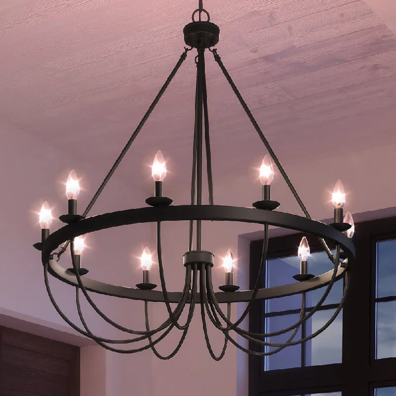 Chandeliers for Low Ceilings to Avoid OvercrowdingChandeliers for Low Ceilings to Avoid OvercrowdingUEX2272 New Traditional Chandelier 39''H x 38''W, Black Finish, Abington Collection Chandeliers for Low Ceilings to Avoid OvercrowdingChandeliers for Low Ceilings to Avoid OvercrowdingUEX2272 New Traditional Chandelier 39''H x 38''W, Black Finish, Abington Collection