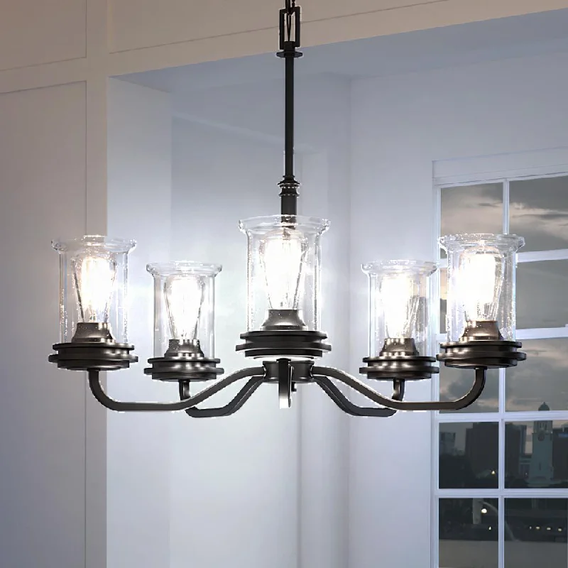 Modern Crystal Chandeliers for Contemporary HomesModern Crystal Chandeliers for Contemporary HomesUHP3781 French Rustic Chandelier, 21.125"H x 27.125"W, Midnight Black Finish, Missoula Collection Modern Crystal Chandeliers for Contemporary HomesModern Crystal Chandeliers for Contemporary HomesUHP3781 French Rustic Chandelier, 21.125"H x 27.125"W, Midnight Black Finish, Missoula Collection